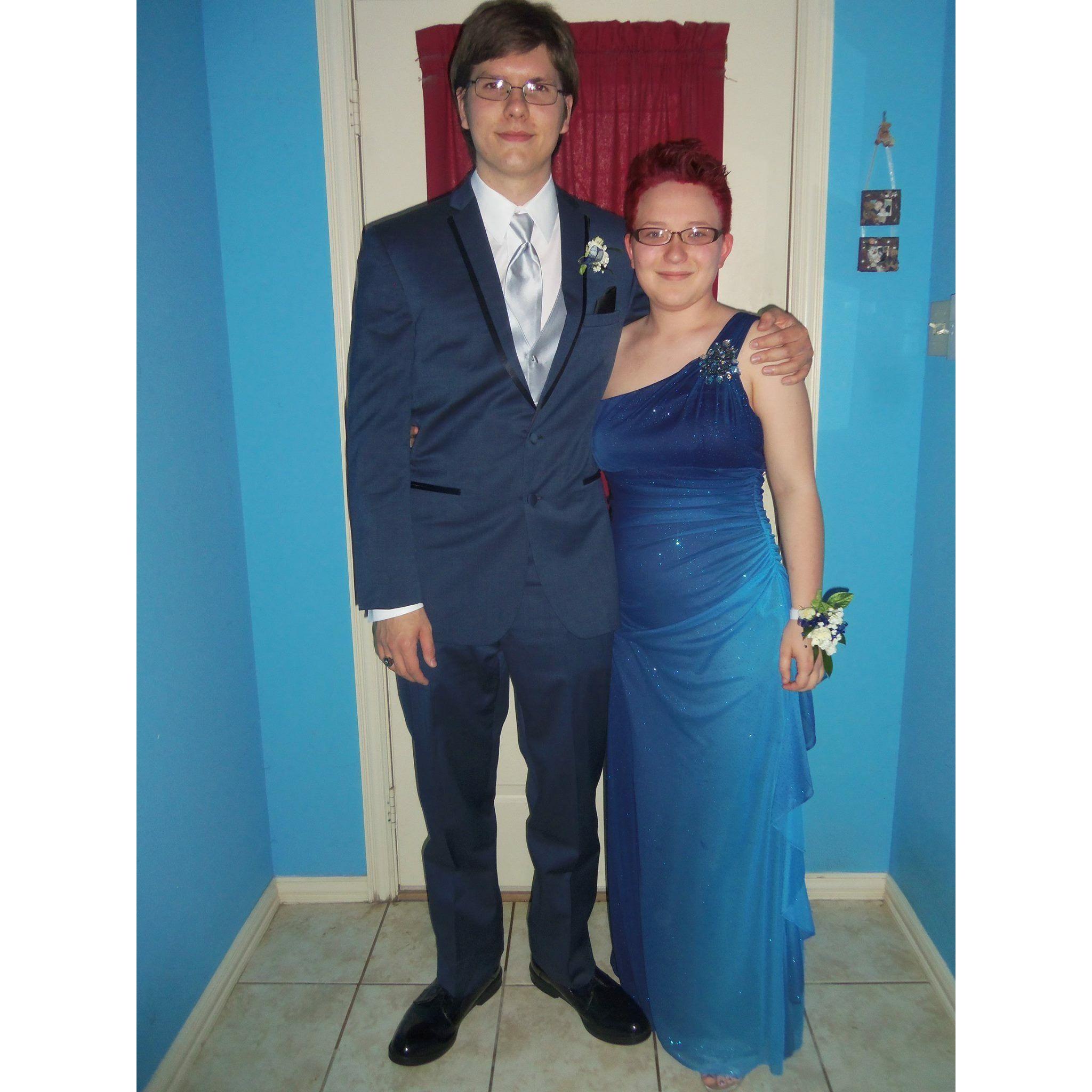 We were prom dates in 2015, too!