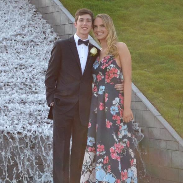Prom pictures in 2016 at the same location where we took engagement pictures