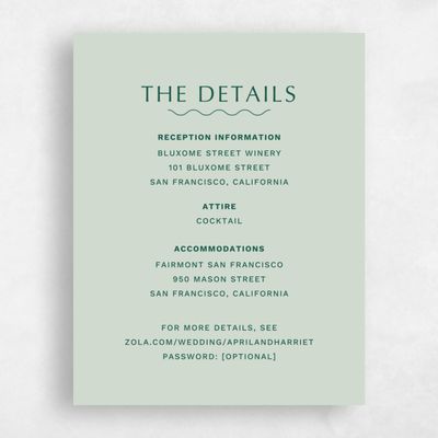 Light Sage, Green Wedding Enclosure - Monraz