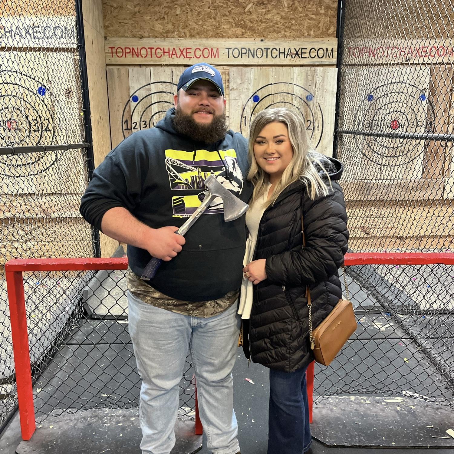 Our first date!