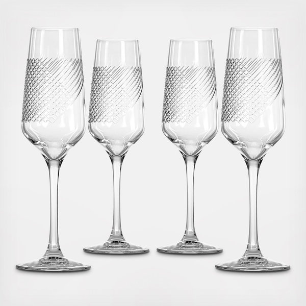 Rolf Glass Bourbon Street Champagne Flute - Thumbnail 3