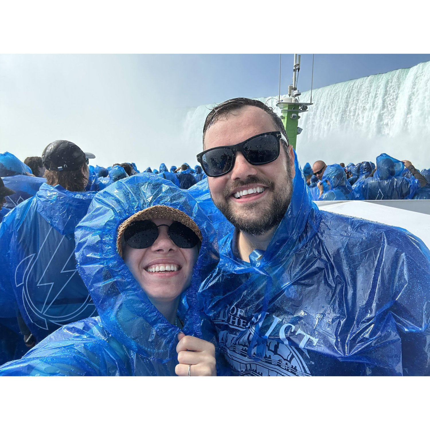 Maid of the Mist - Niagara Falls with both Jake & Julia's parents altogether for the first time and first trip together! / July 12, 2025