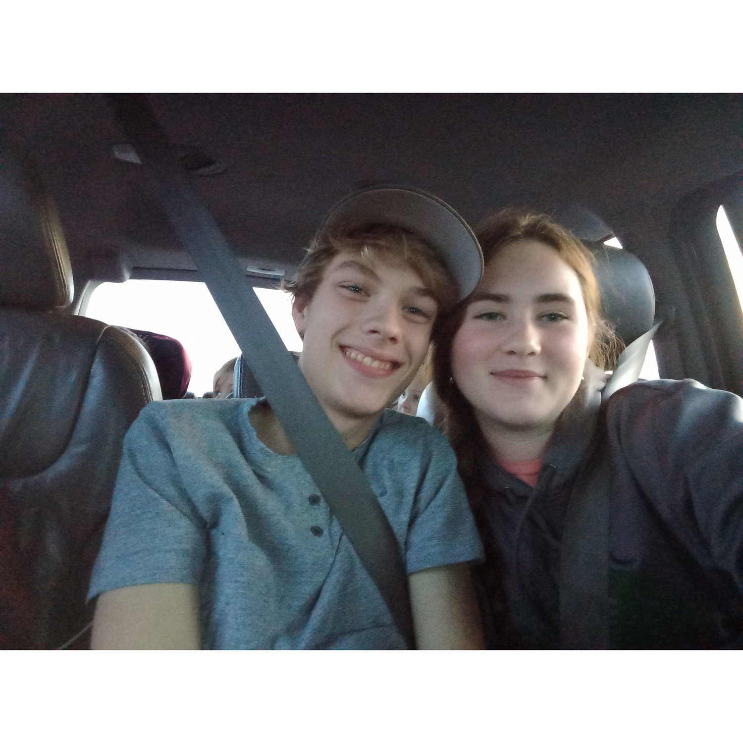 This was the first picture we took together after we started dating. (Ryan says he looks horrible in it)