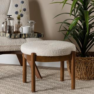 Iliana Japandi Boucle Ottoman