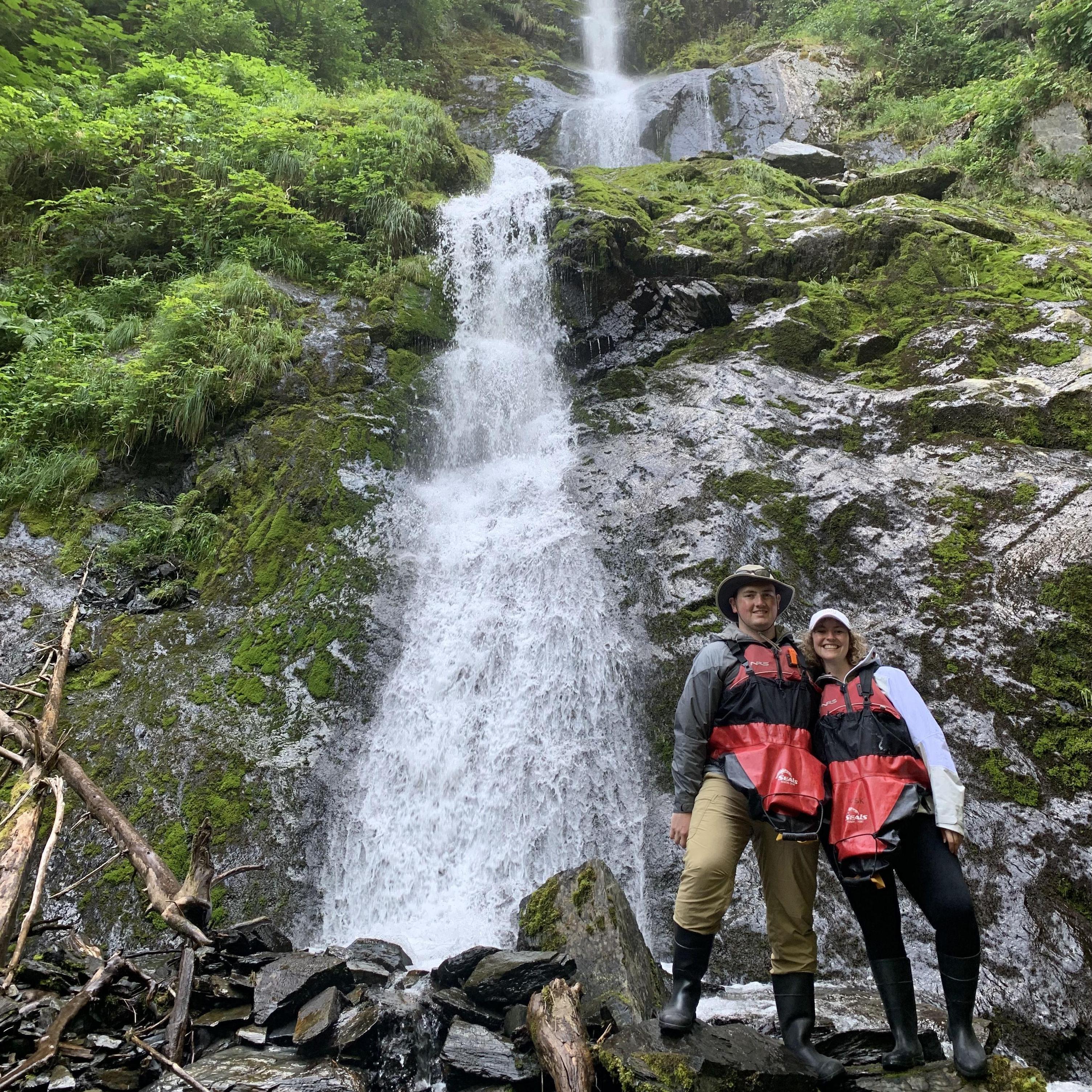 Chasing waterfalls in Kenai Fjords National Park (July 2022)