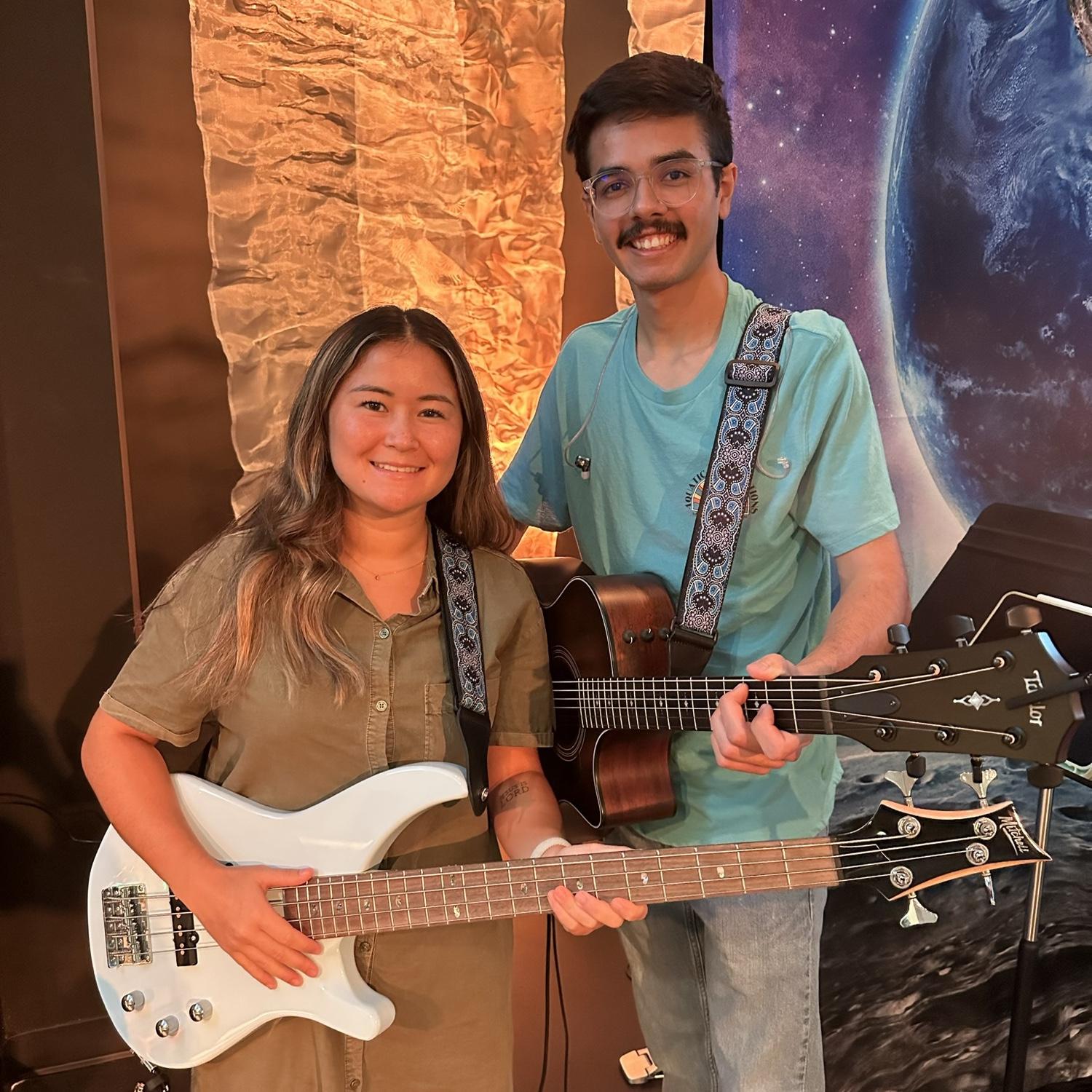 Our matching guitar straps