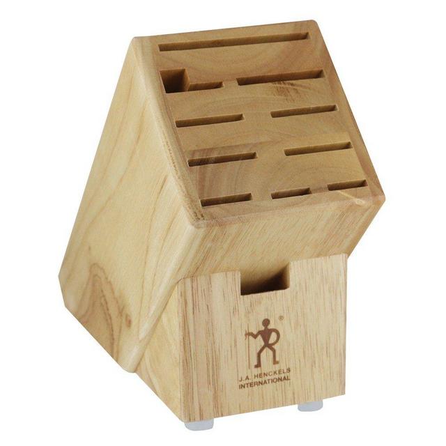 .A. Henckels International 35102-112 Hardwood Knife Block, 11-slot