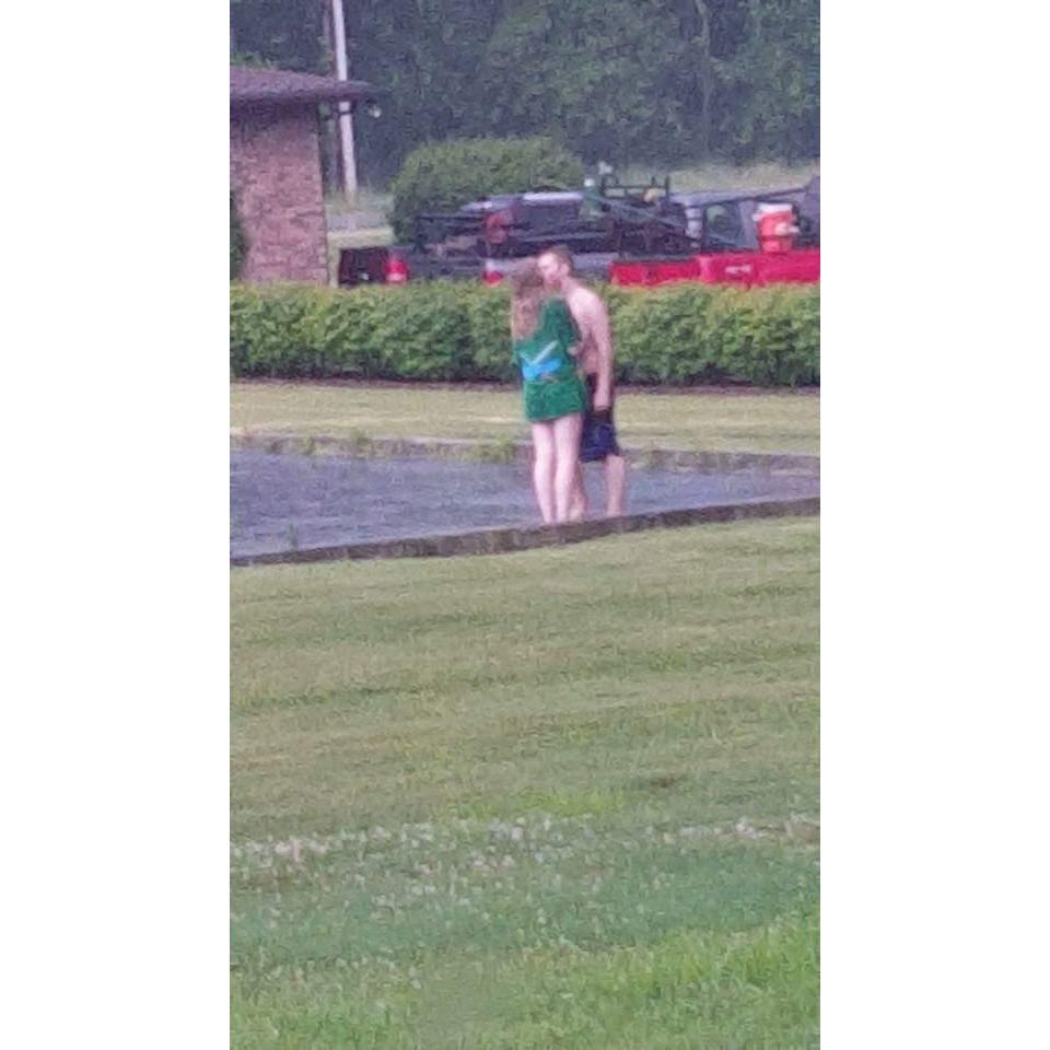 When Alex and I danced in the rain and then kissed me