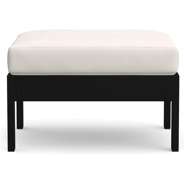 Cushion Only: Malibu Ottoman Sect, HP Canvas; Natural