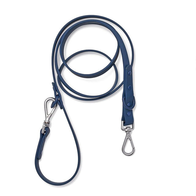 Wild One Navy Dog Leash, 66" L, Medium/Large, Blue