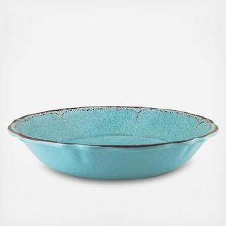 Antiqua BPA Free Melamine Salad Serving Bowl