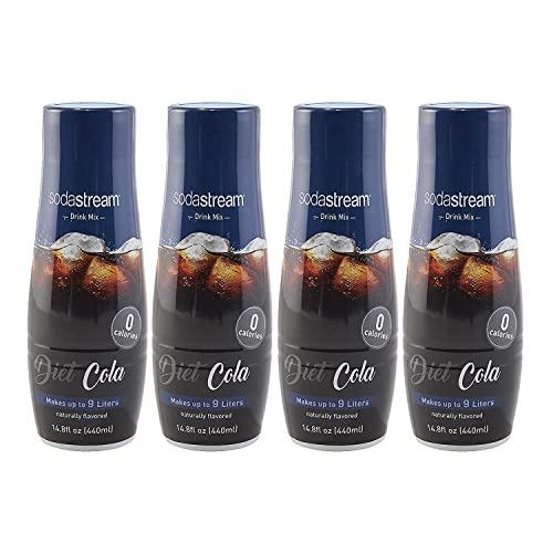 SodaStream Diet Cola, 14.8 Fl Oz, Pack of 4