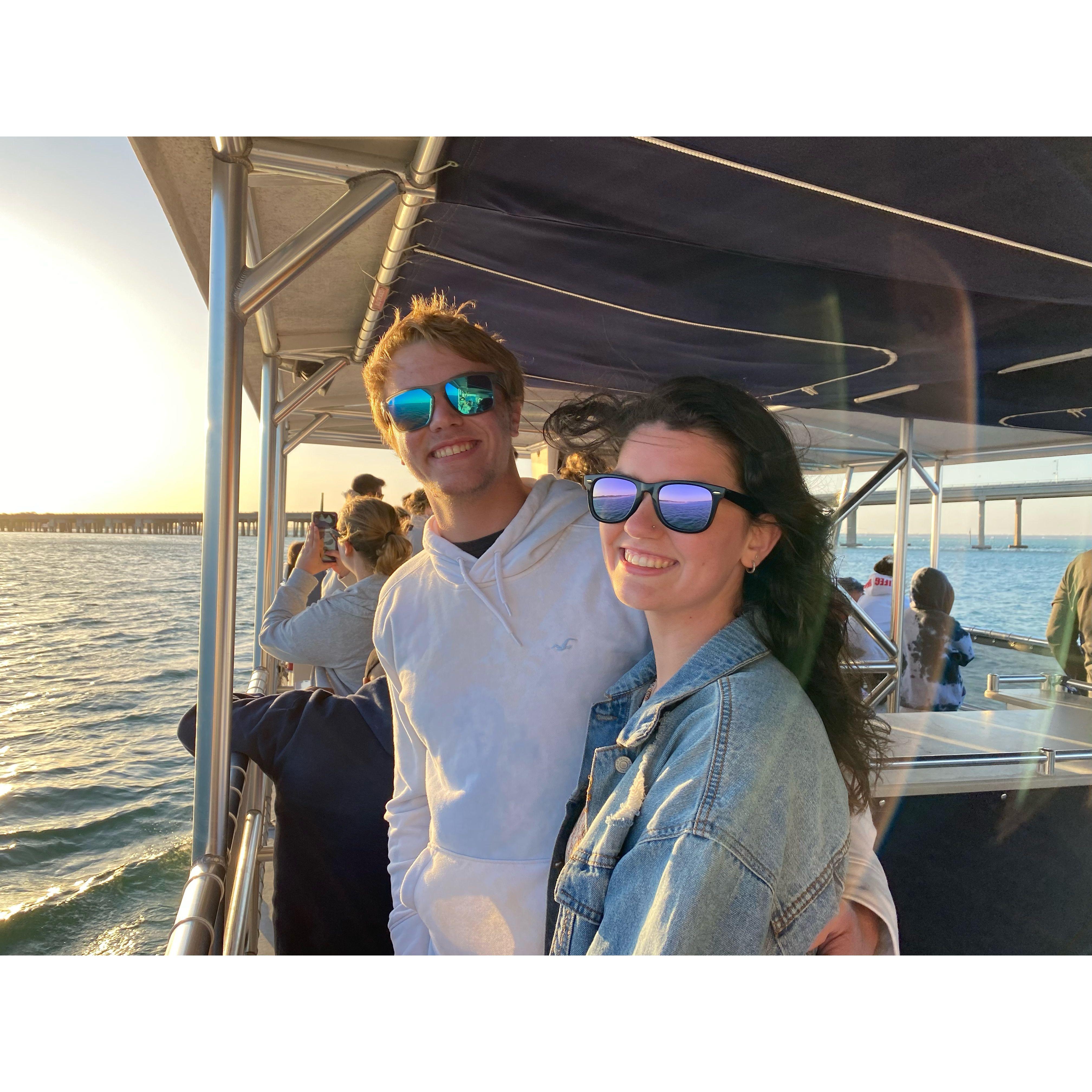 I dragged Skylar to Florida with my family