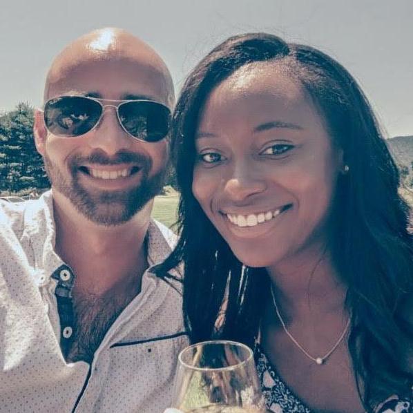 Enjoying a Virginia Winery. August 2019.