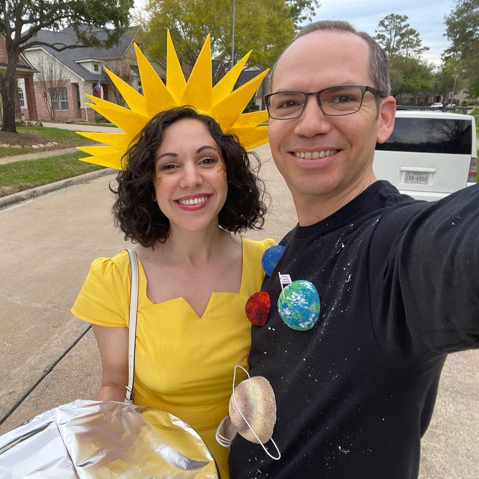 Just an out-of-this-world kinda couple!