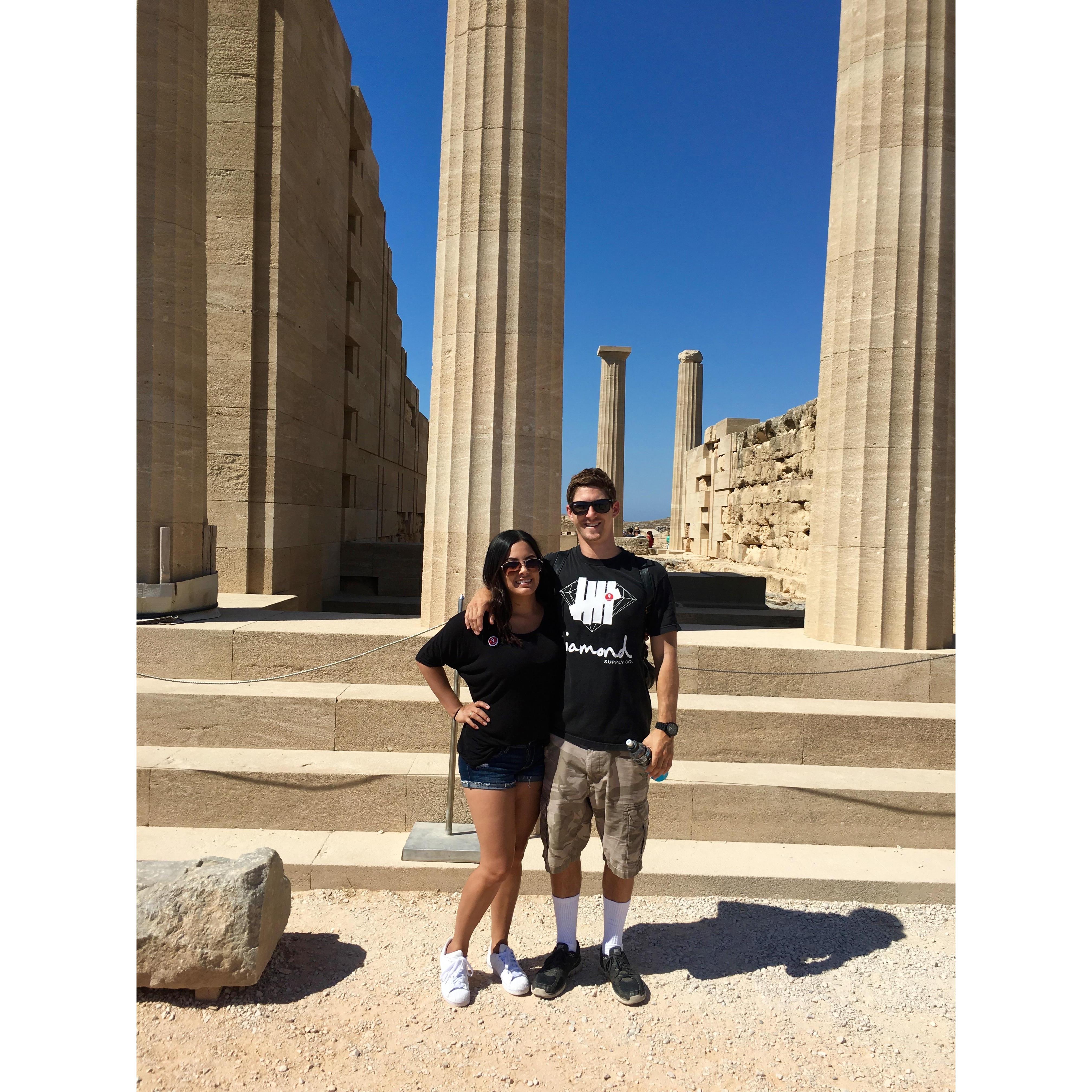 Lindos Acropolis, Rhodes Greece 2016