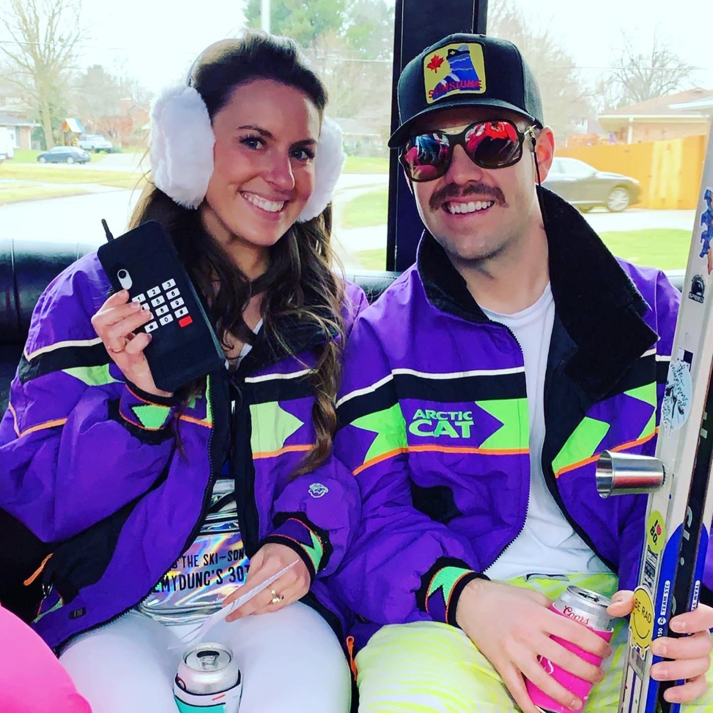 more 30th birthday "skiing"