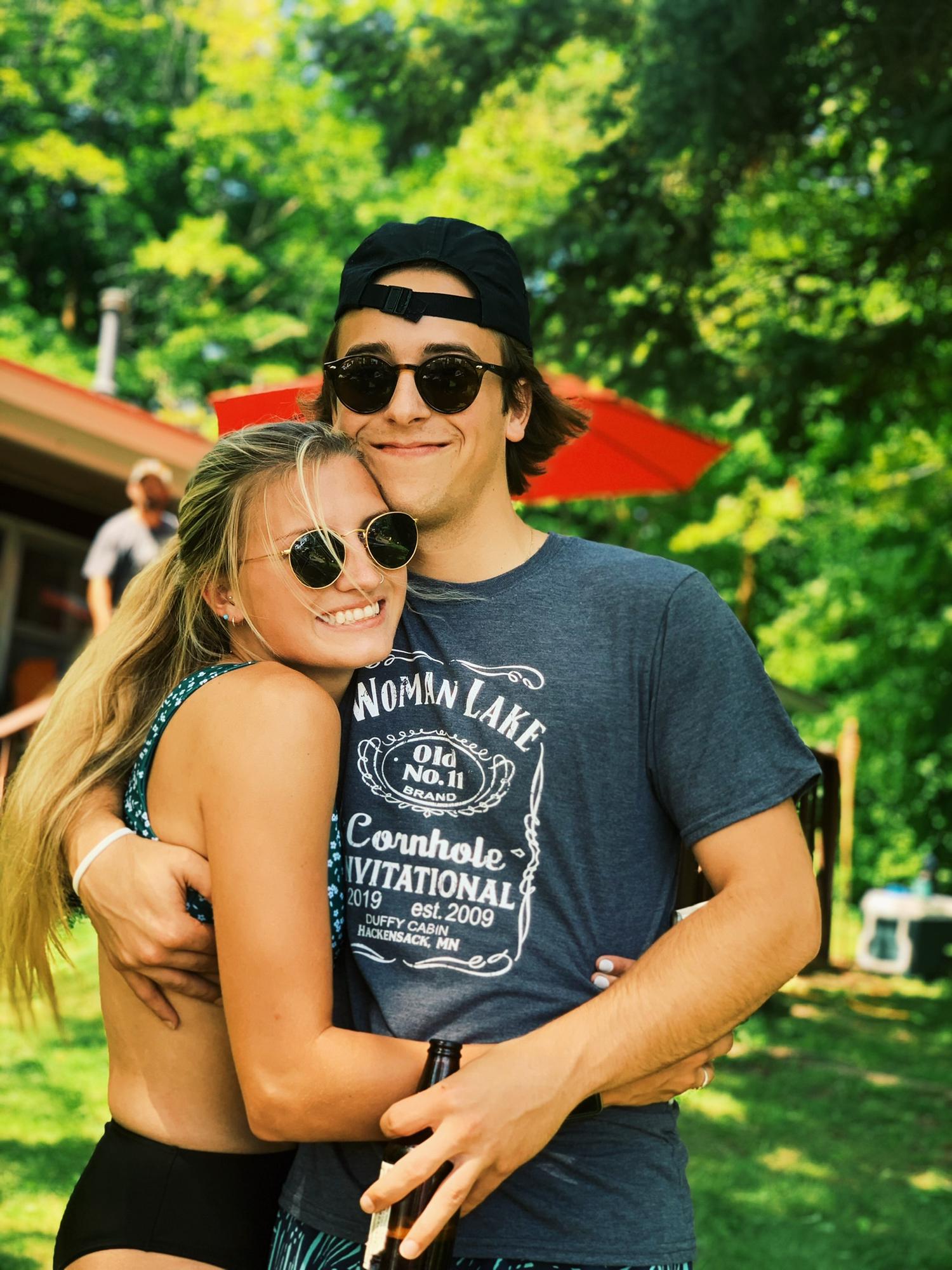 Bean Bag Tournament on Woman Lake, August 2019.