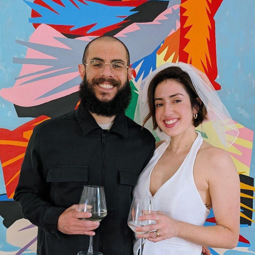Having fun taking our Save The Date Photos :)