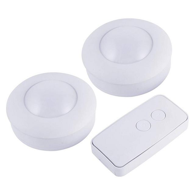 Energizer 3pk 20 Lumens Indoor LED Wireless Cabinet Lights White