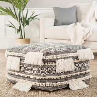 Bahri Tribal Square Pouf by Nikki Chu