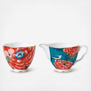 Paeonia Blush 2-Piece Cream & Sugar Set