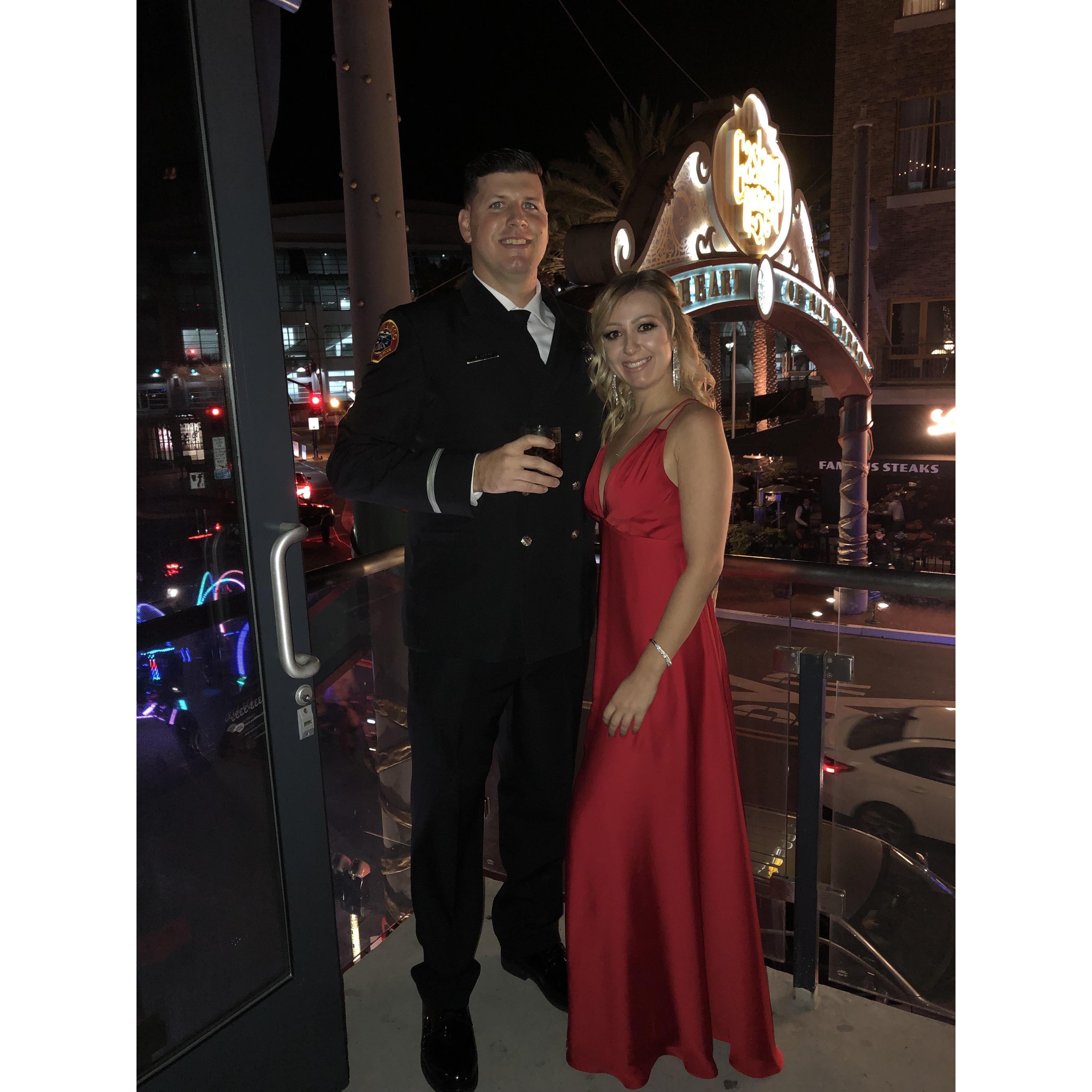 Firefighter Christmas Ball