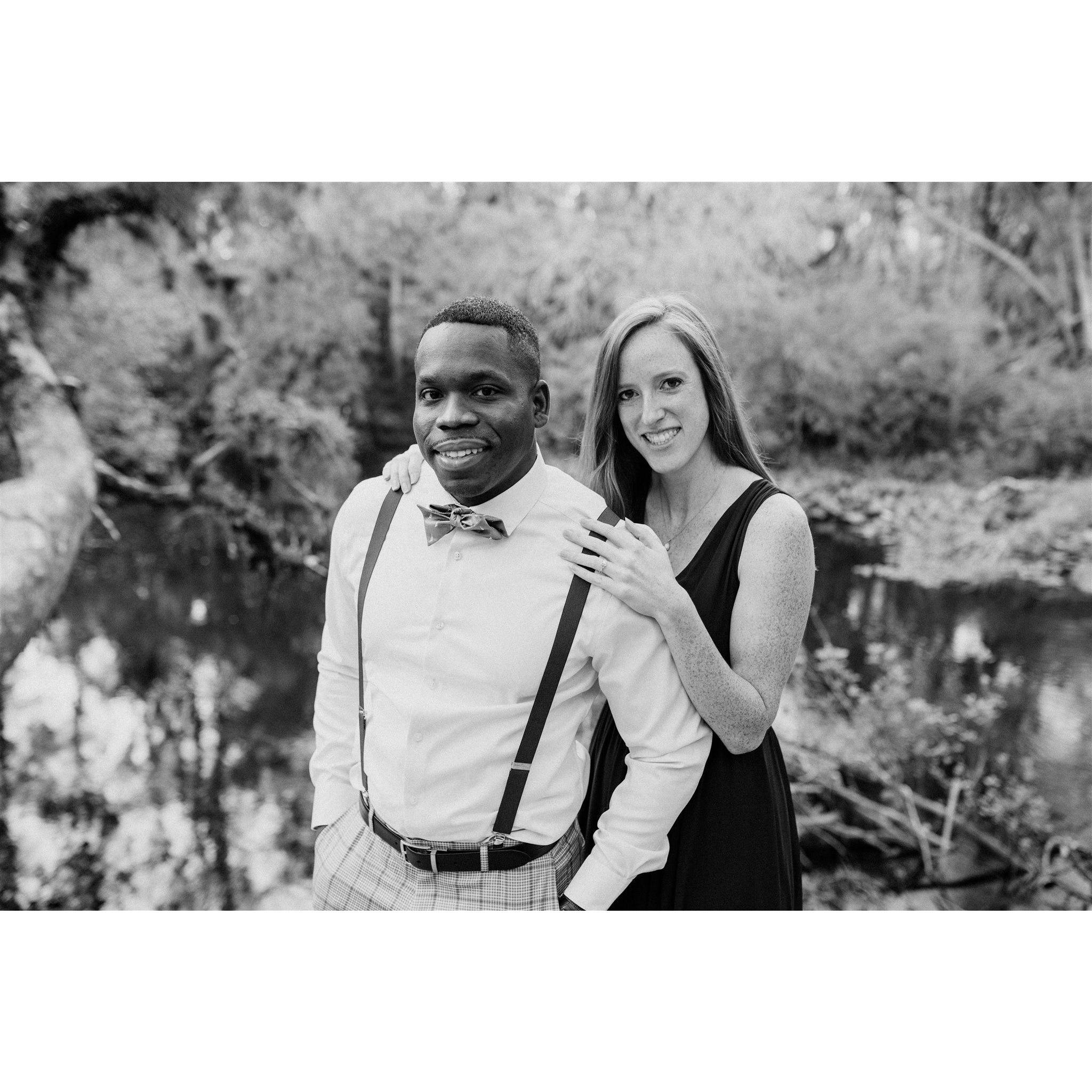 Engagement photo by Regina as The Photographer!