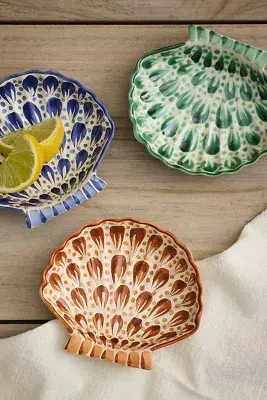Shell Terracotta Shell Dish