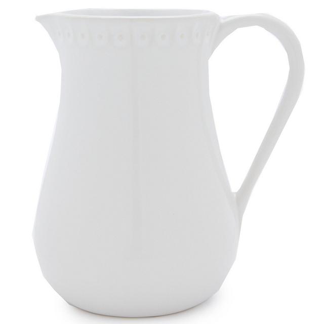 Southern Living Alexa White Pitcher