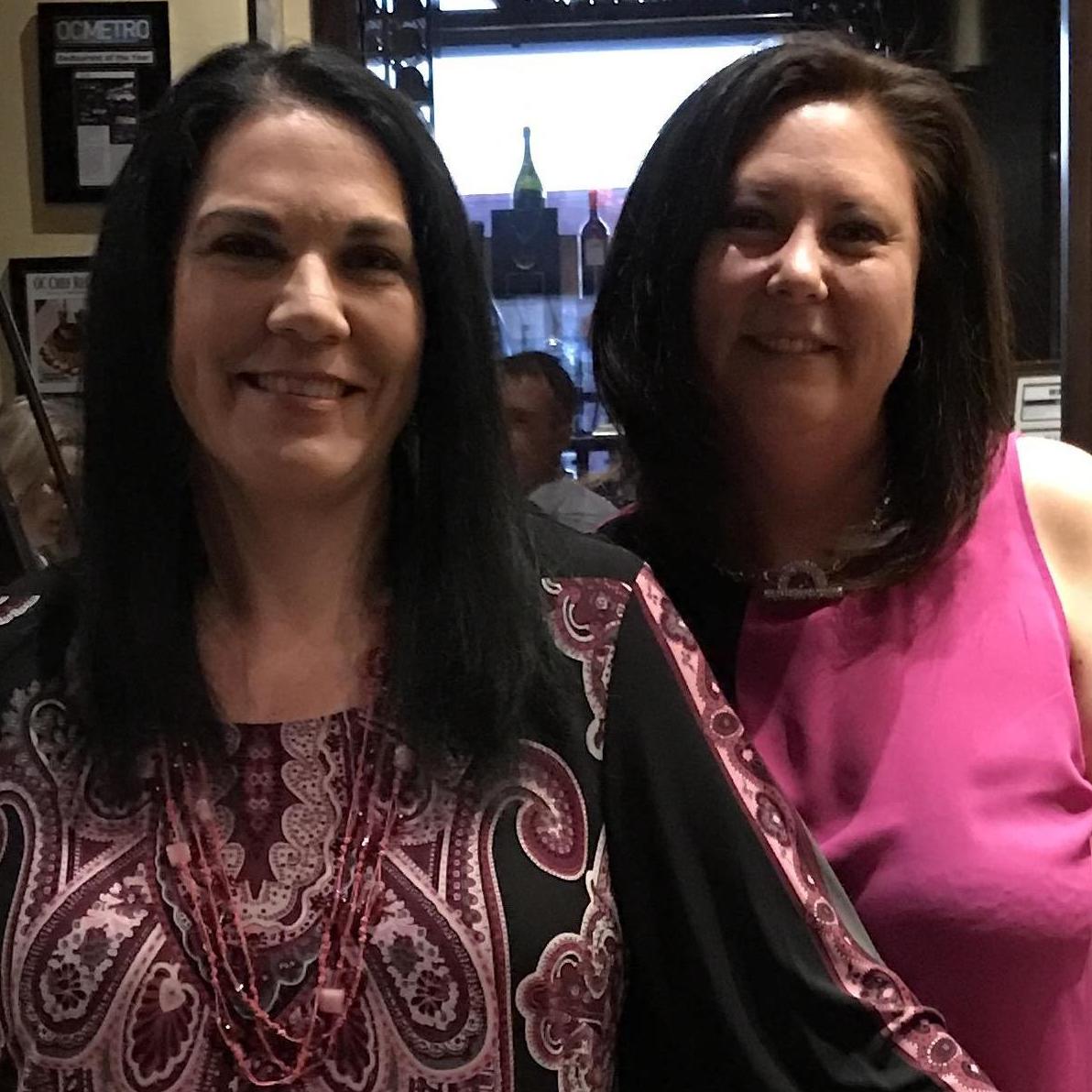 First fine dining dinner in Tustin...Sharon drank too much wine and Terese had to drive her home.