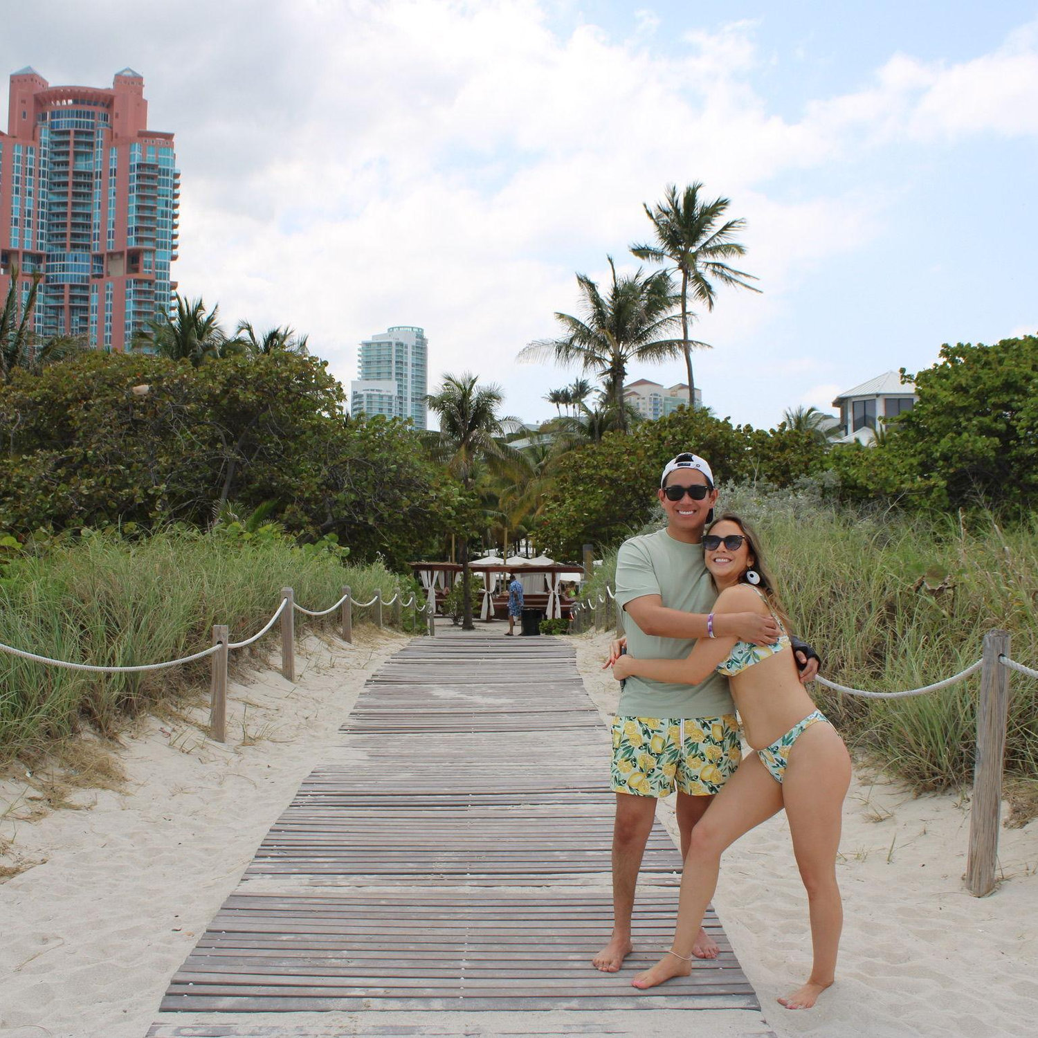 Miami beach club for a friend's birthday
