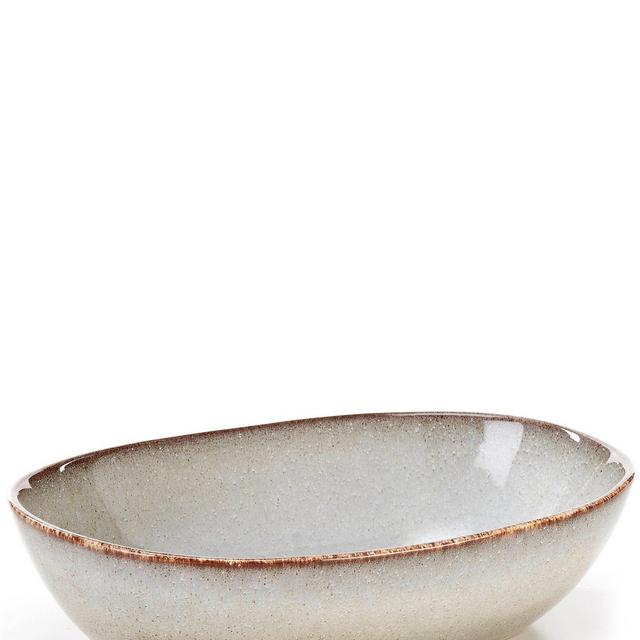 Southern LivingAstra Collection Glazed Stoneware Oval Baker, Boxed