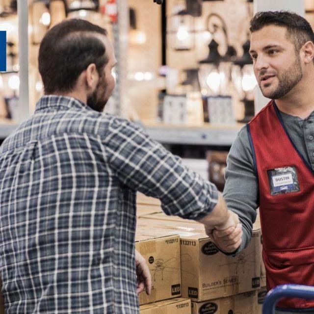 Link to Lowe's Home Improvement Home Page