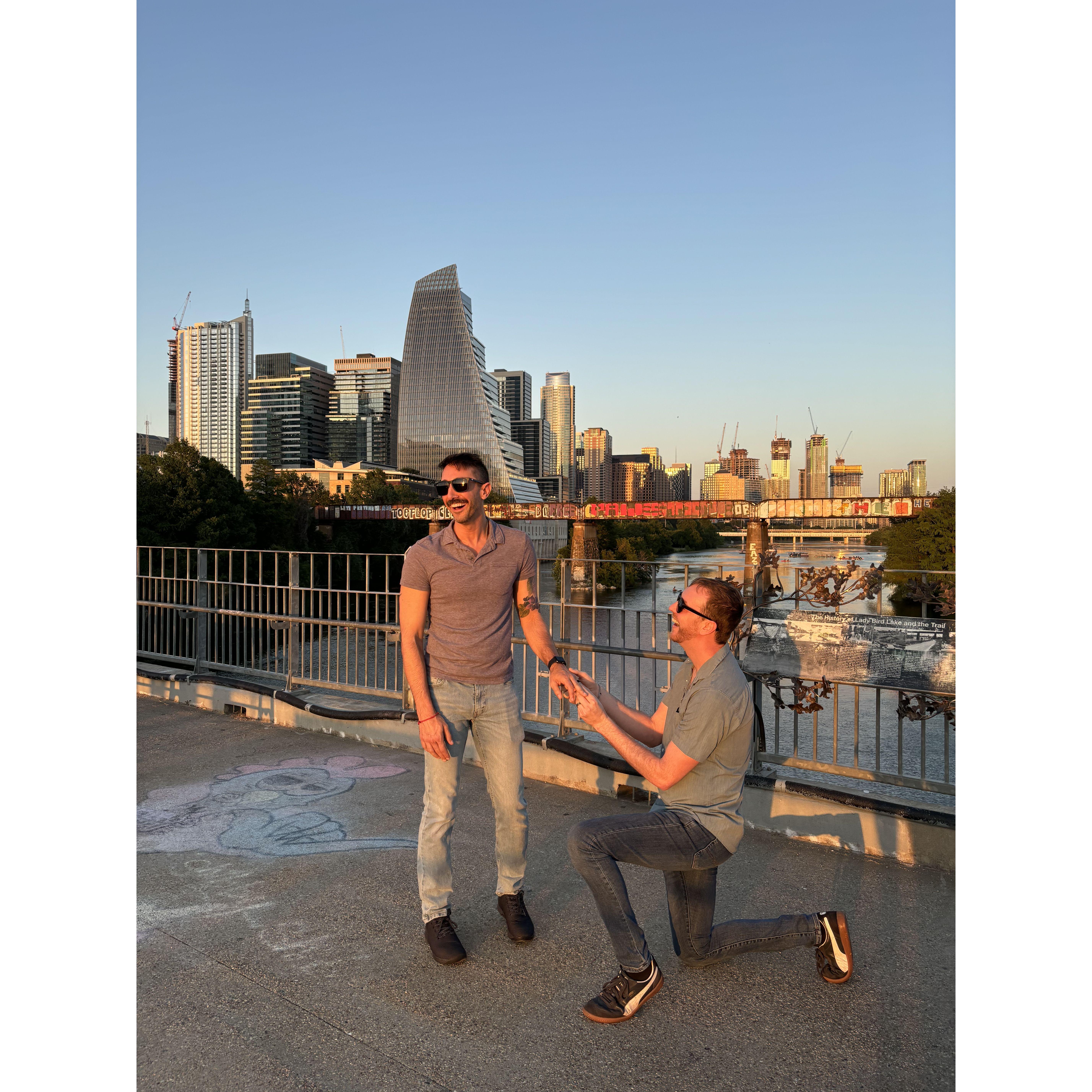 Eric proposed on June 7, 2024!