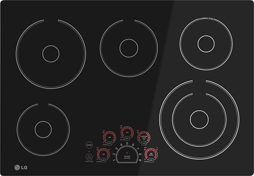 LG - 30" Built-In Electric Cooktop