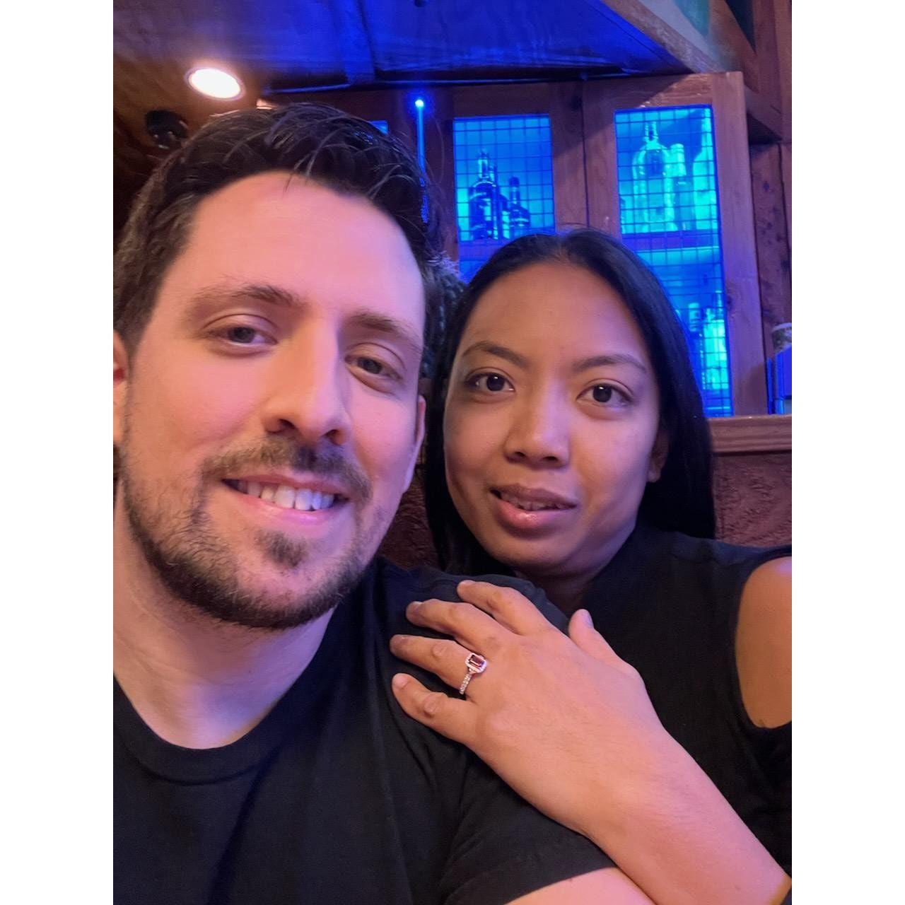 recent being engaged