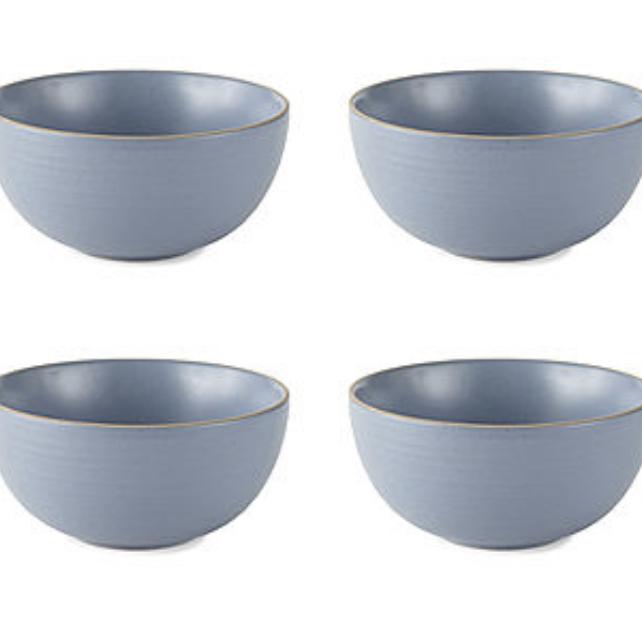 Linden Street Harper Stoneware Cereal Bowl- Blue
