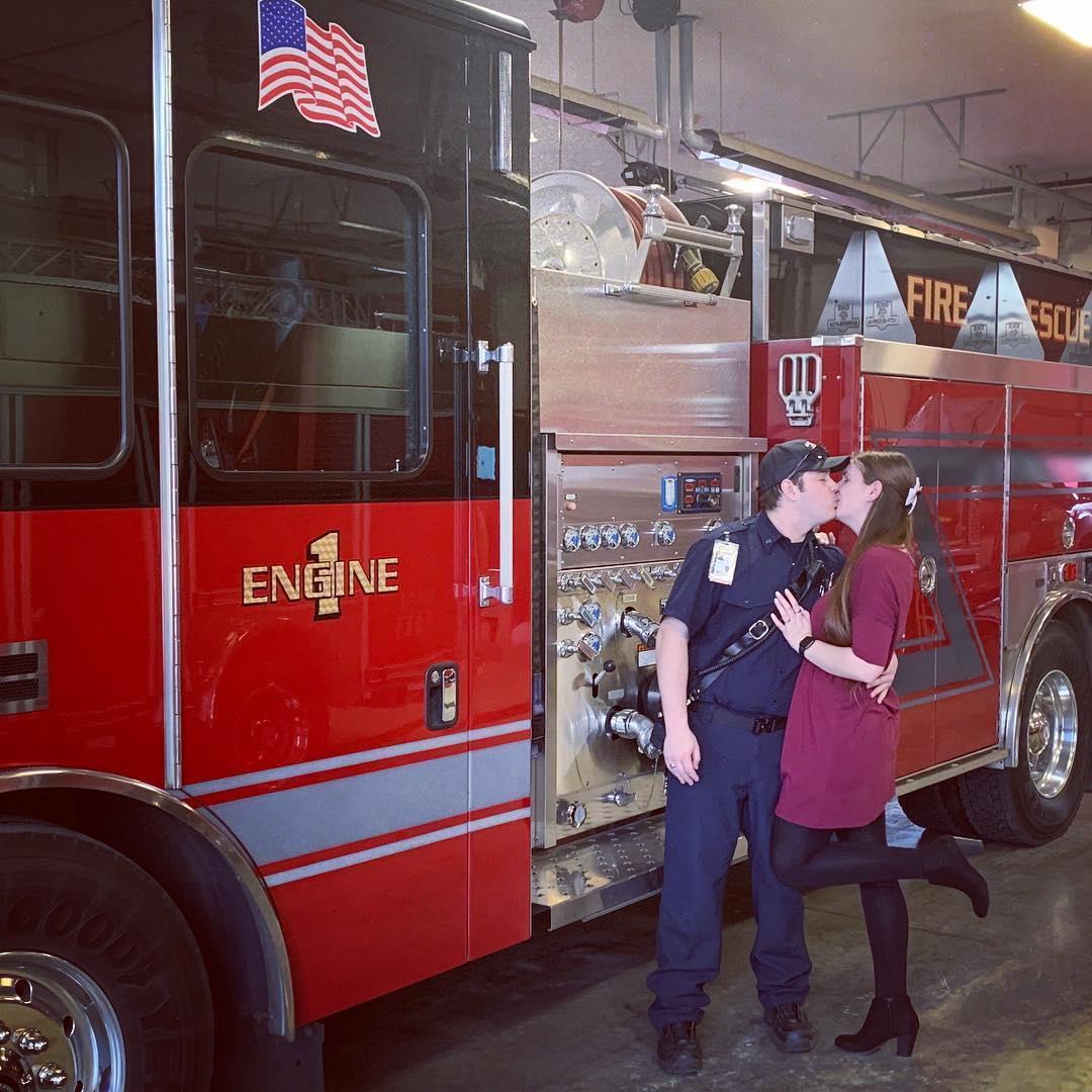 Christmas at the Fire Station