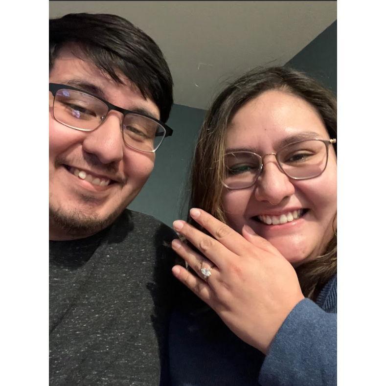 Right before we told our parents we got engaged (February 18, 2024)