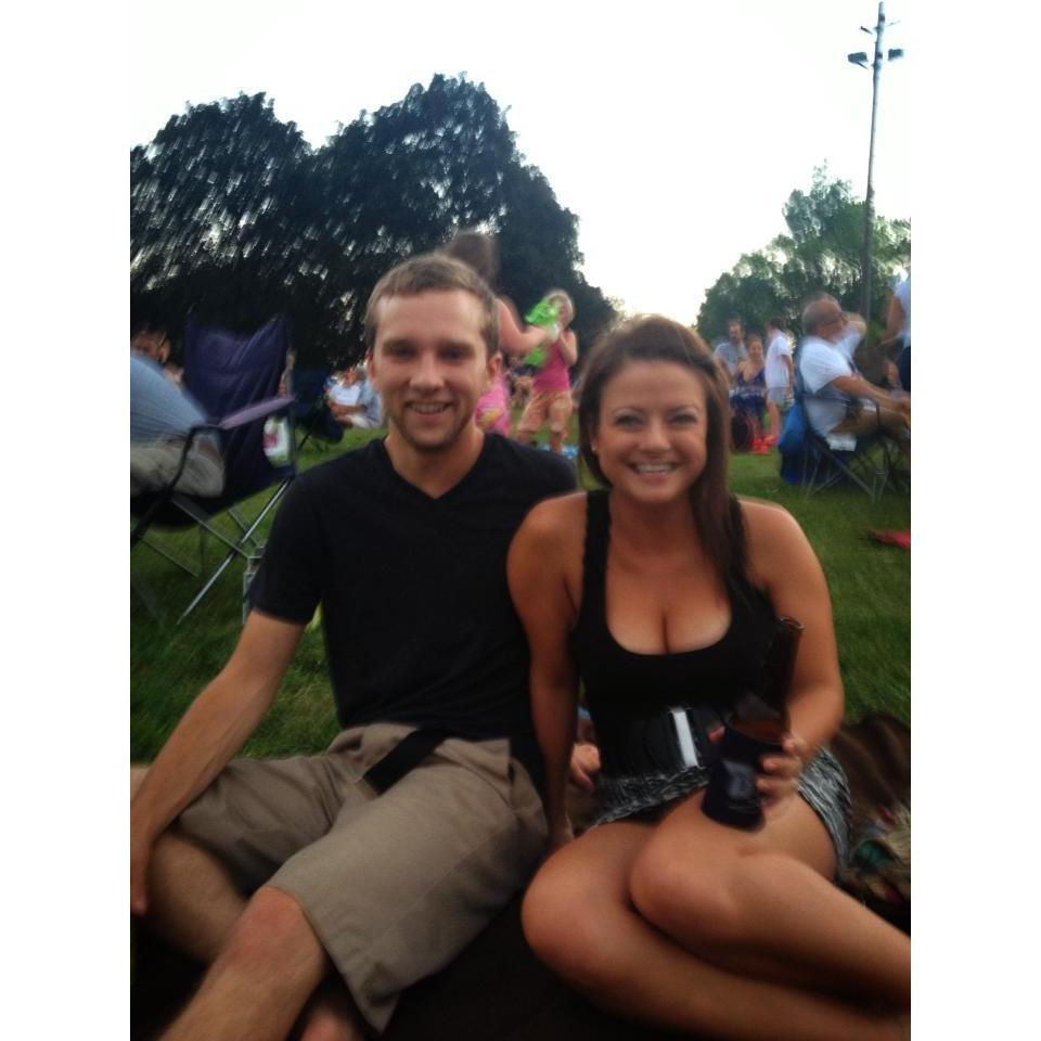 This is our first "Facebook official" picture! August 2013