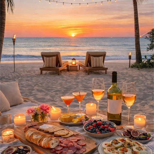 Romantic Beach Dinner