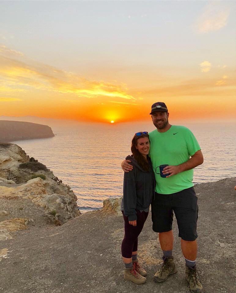 Camping on Santa Cruz Island, Channel Islands National Park