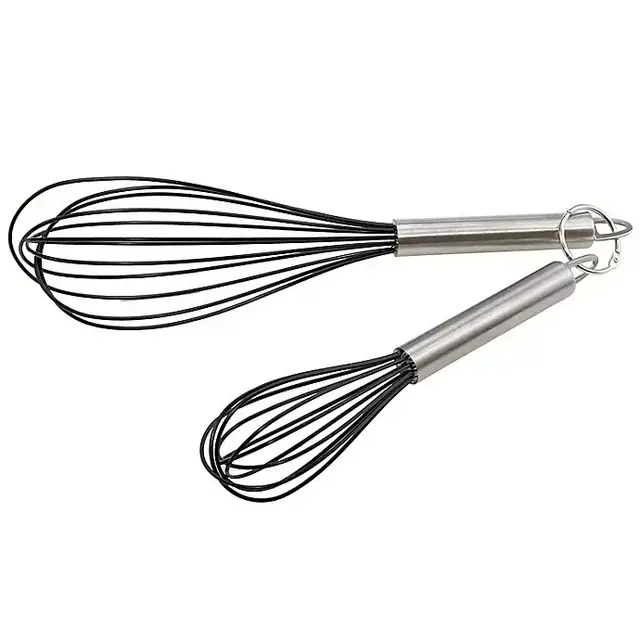 Silicone Whisks (Set of 2)