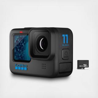 HERO11 Camera with 64GB MicroSD Memory Card