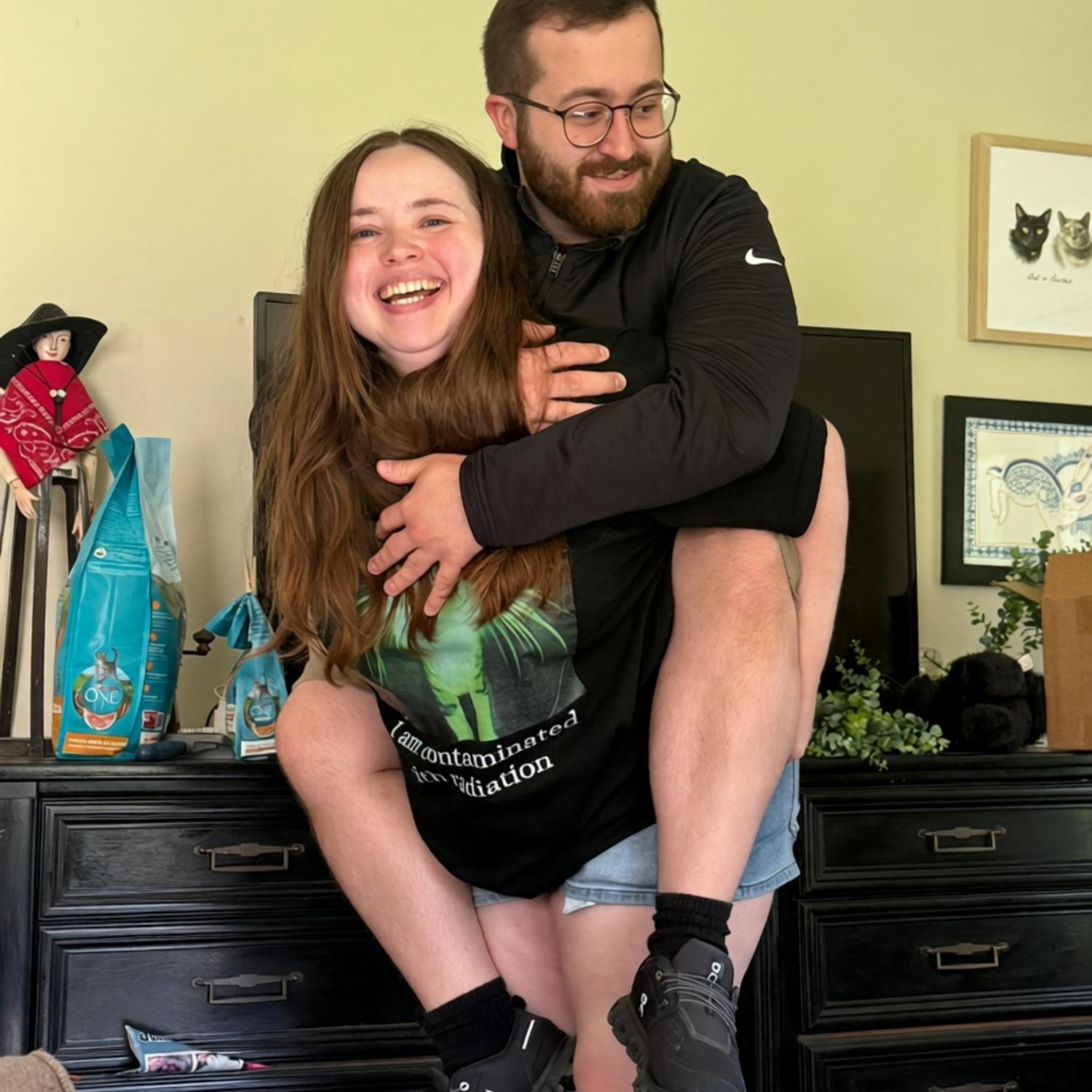 Being silly on Mother’s Day. Hiram, May 2026.