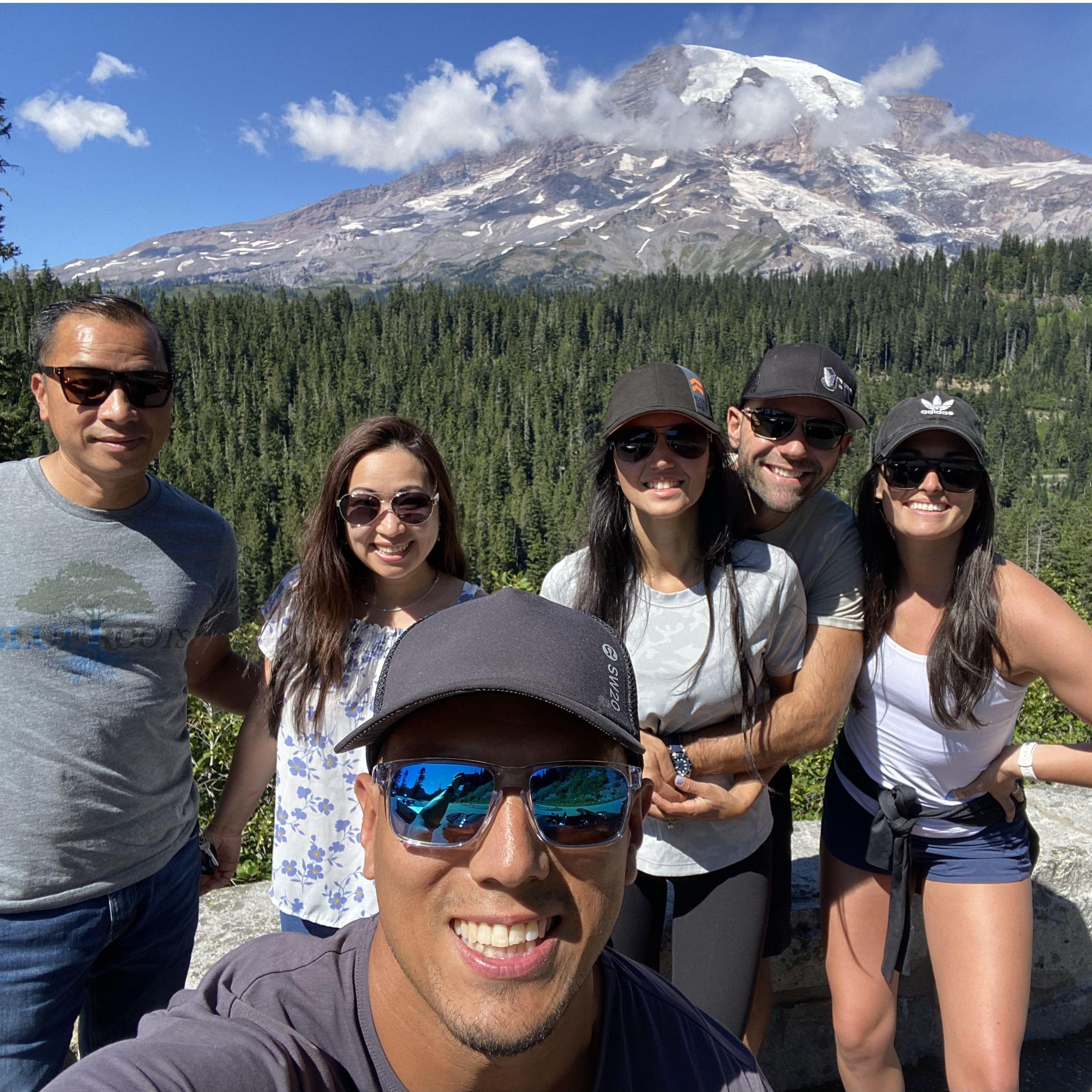 Road trip with Pavel, Angie, Steve and Maggie to Mt Rainier