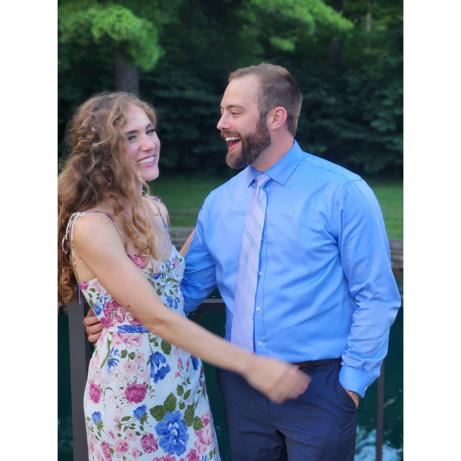 Annie and Michael at the wedding of Emily Piersma (bridesmaid)!