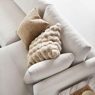 Sashiko Throw Pillow Cover