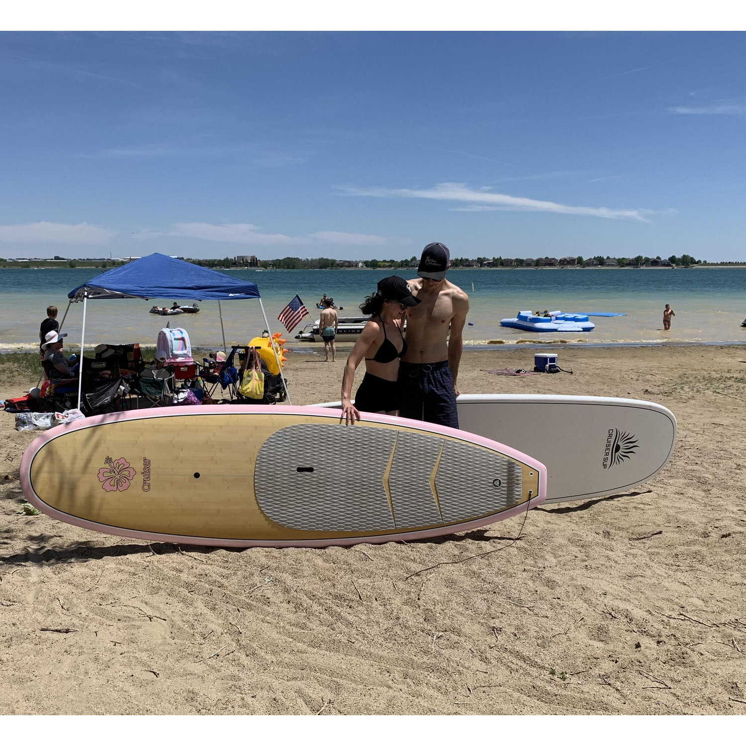 Boyd Lake paddle boarding
